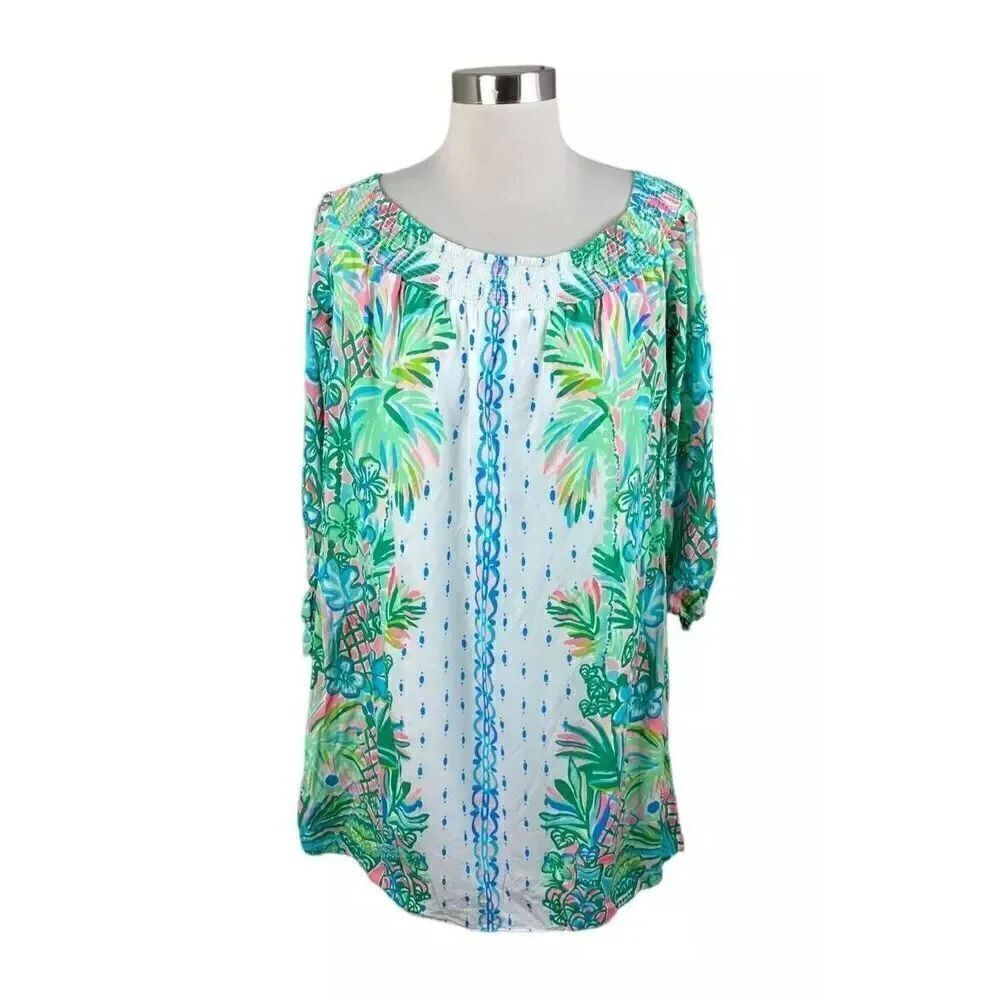 New Lilly Pulitzer MaryEllen Dress Coconut Row Engineered Woven Dress Off Should